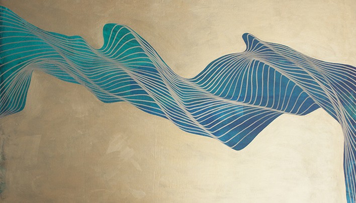 Tracie Cheng’s Abstract Paintings: Merging Forms With the Formless