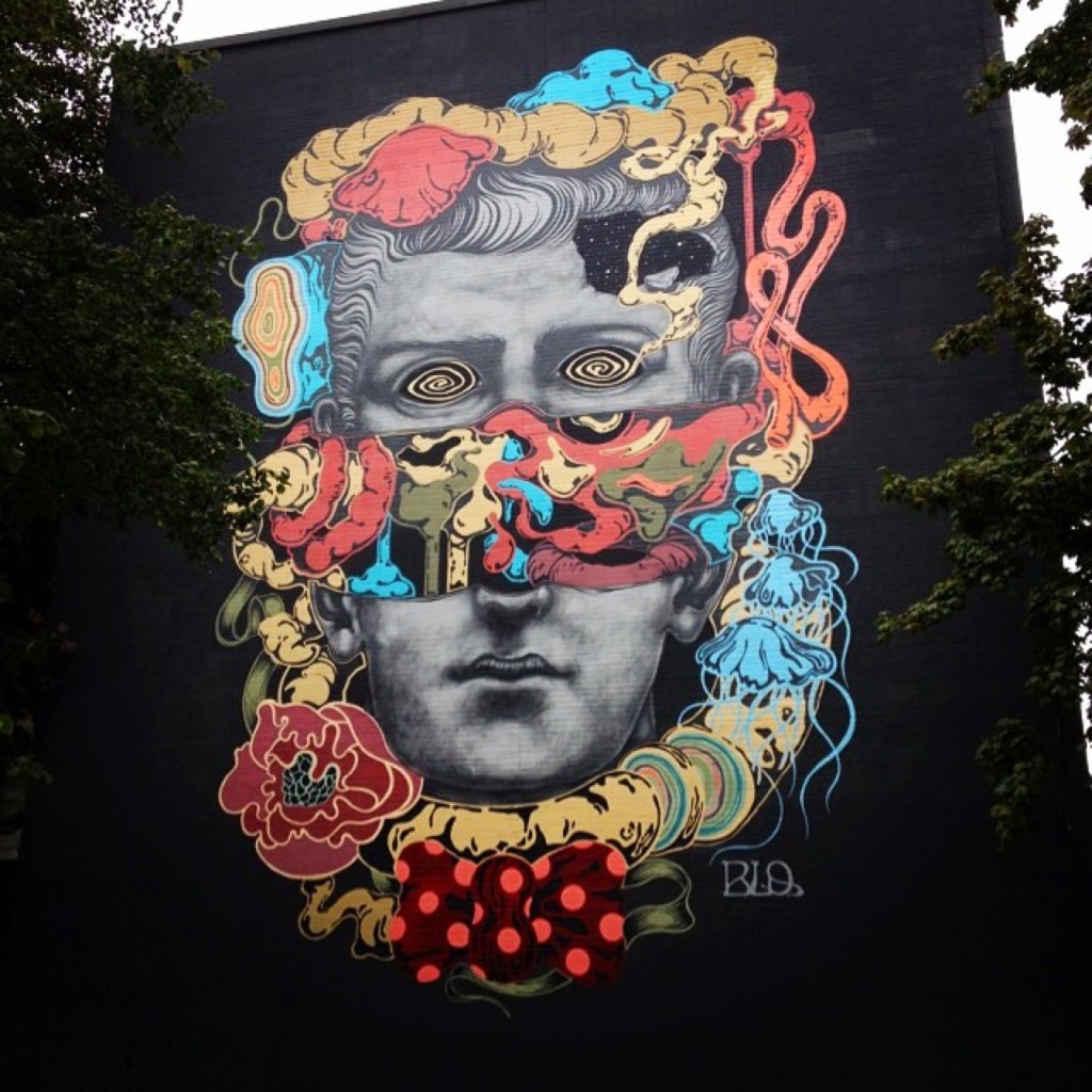 Marble Giant Mural by BLO