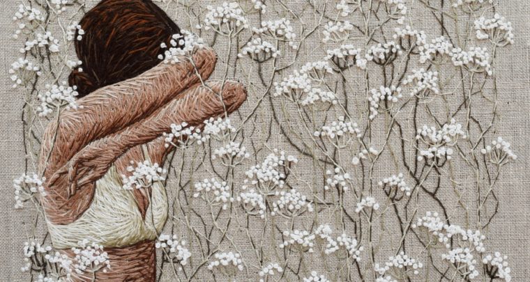 Embroidery Artist Michelle Kingdom Writes Stories With Thread