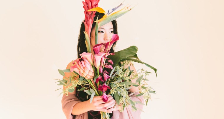 Capturing A Woman's Rise Through Stunning Flower Portraits